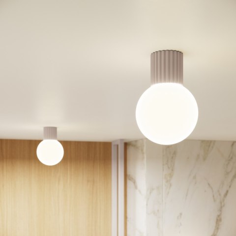 Sollux Lighting Plafon HALO taupe IP44