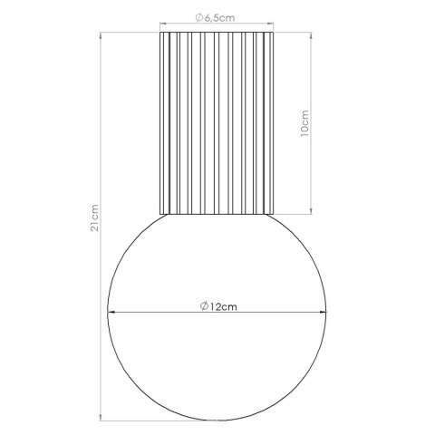 Sollux Lighting Plafon HALO ultramaryna IP44