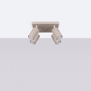 Sollux Lighting Plafon KARBON 4 taupe