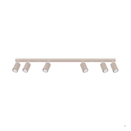 Sollux Lighting Plafon KARBON 6L taupe