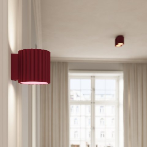 Sollux Lighting Kinkiet AURA burgund G9