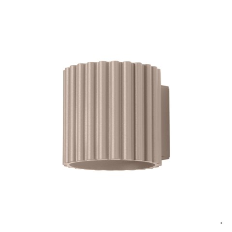 Sollux Lighting Kinkiet AURA taupe G9