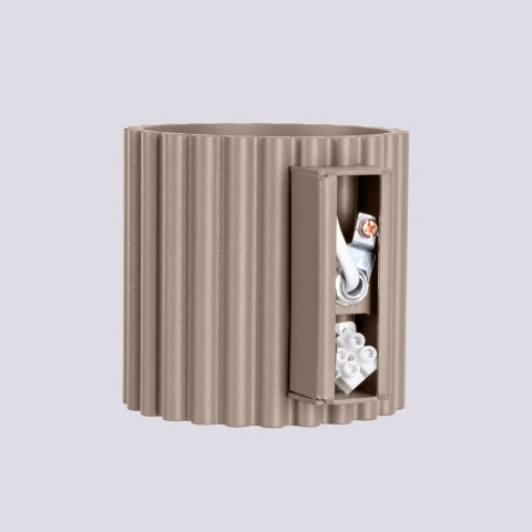 Sollux Lighting Kinkiet AURA taupe G9