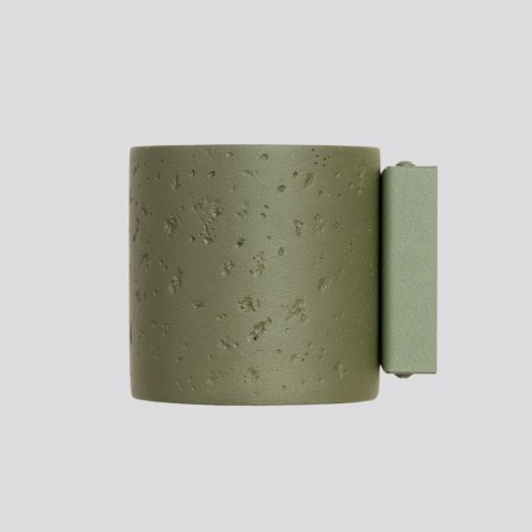 Sollux Lighting Kinkiet ORBIS beton zielona oliwka