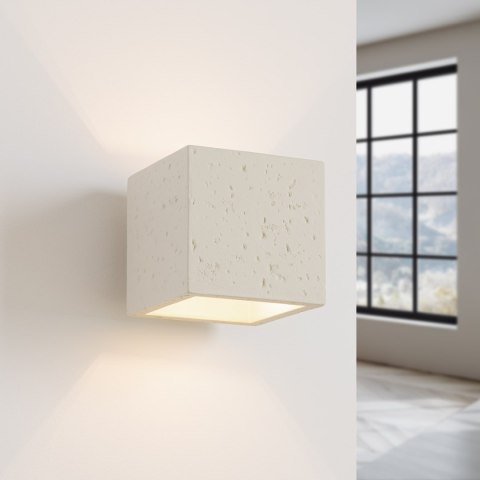 Sollux Lighting Kinkiet QUAD beton beżowy