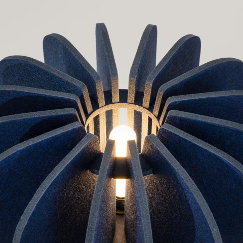 Sollux Lighting Lampa podłogowa MULA 45 granatowa
