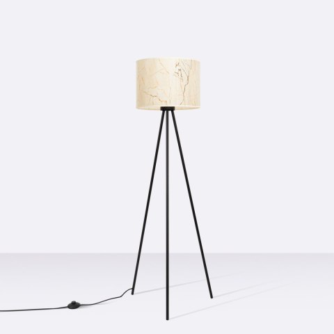 Sollux Lighting Lampa podłogowa NEVIA beżowy marmur