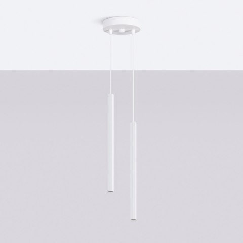 Sollux Lighting Lampa wisząca ARCHE 2P biała