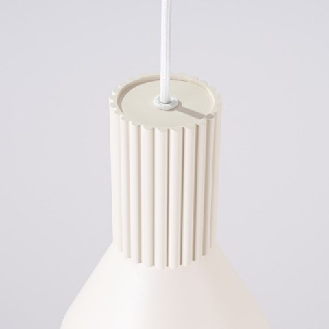 Sollux Lighting Lampa wisząca ESTRIA 1 beżowa