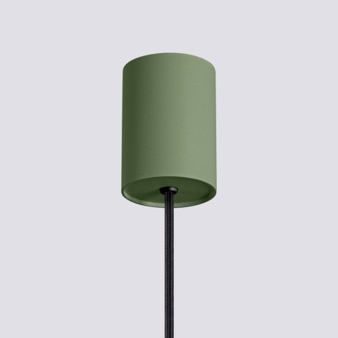 Sollux Lighting Lampa wisząca ESTRIA 1 beżowa/zielona oliwka