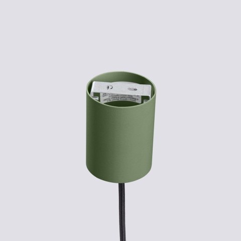 Sollux Lighting Lampa wisząca ESTRIA 1 beżowa/zielona oliwka