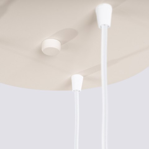 Sollux Lighting Lampa wisząca ESTRIA 3P beżowa