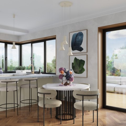Sollux Lighting Lampa wisząca ESTRIA 3P beżowa