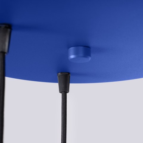 Sollux Lighting Lampa wisząca ESTRIA 3P biała/ultramaryna