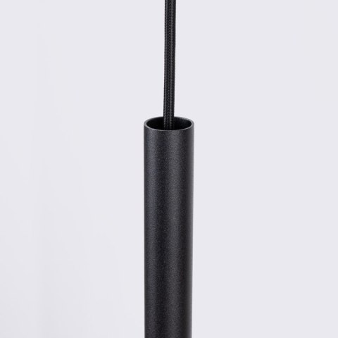Sollux Lighting Lampa wisząca FELTRO 1 czarna/beżowa