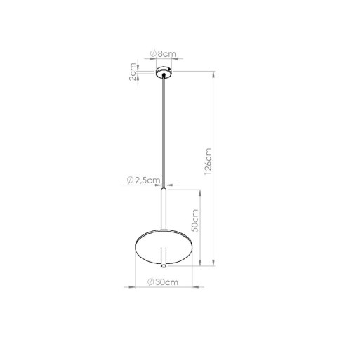 Sollux Lighting Lampa wisząca FELTRO 1 czarna/beżowa