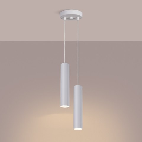 Sollux Lighting Lampa wisząca LAGOS 2P biała