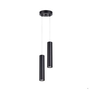 Sollux Lighting Lampa wisząca LAGOS 2P czarna