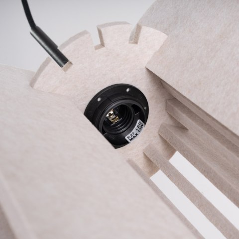 Sollux Lighting Lampa wisząca MULA 27 beżowa