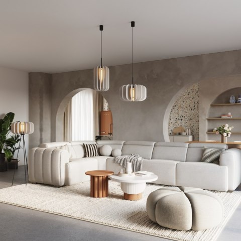 Sollux Lighting Lampa wisząca MULA 27 beżowa