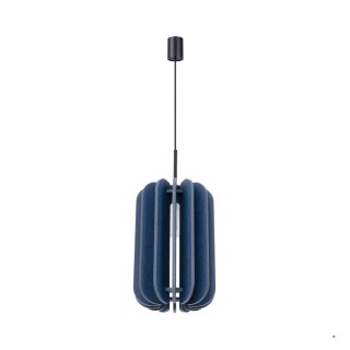 Sollux Lighting Lampa wisząca MULA 27 granatowa