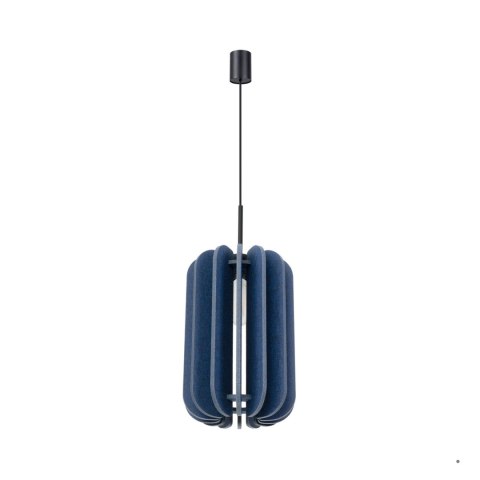 Sollux Lighting Lampa wisząca MULA 27 granatowa