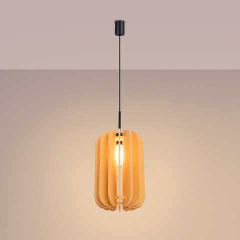Sollux Lighting Lampa wisząca MULA 27 żółta