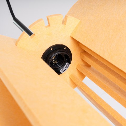 Sollux Lighting Lampa wisząca MULA 27 żółta