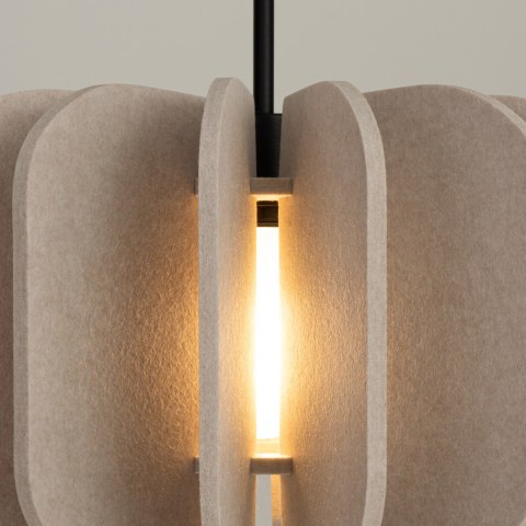 Sollux Lighting Lampa wisząca MULA 45 beżowa