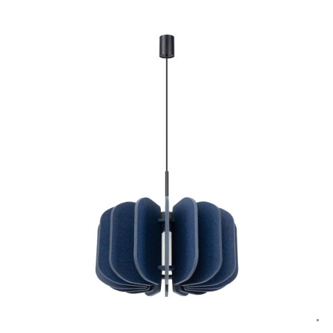Sollux Lighting Lampa wisząca MULA 45 granatowa
