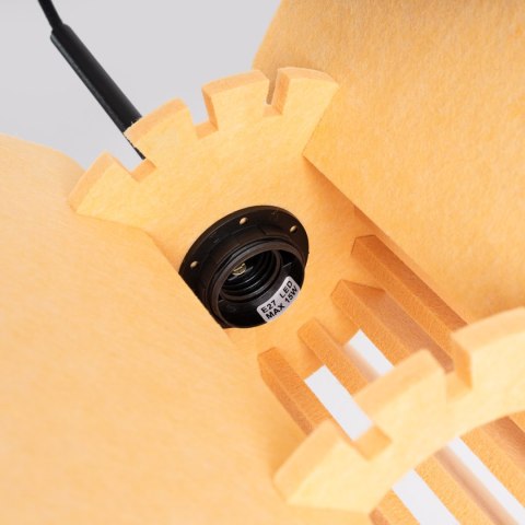 Sollux Lighting Lampa wisząca MULA 45 żółta