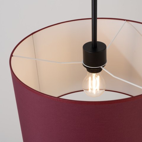 Sollux Lighting Lampa wisząca NEVIA burgund