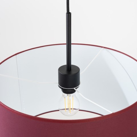 Sollux Lighting Lampa wisząca NEVIA burgund