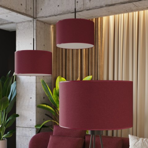 Sollux Lighting Lampa wisząca NEVIA burgund