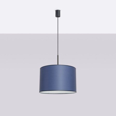Sollux Lighting Lampa wisząca NEVIA granat