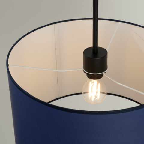 Sollux Lighting Lampa wisząca NEVIA granat