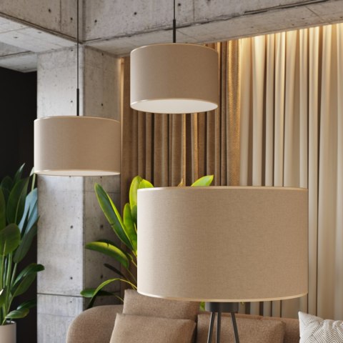 Sollux Lighting Lampa wisząca NEVIA taupe