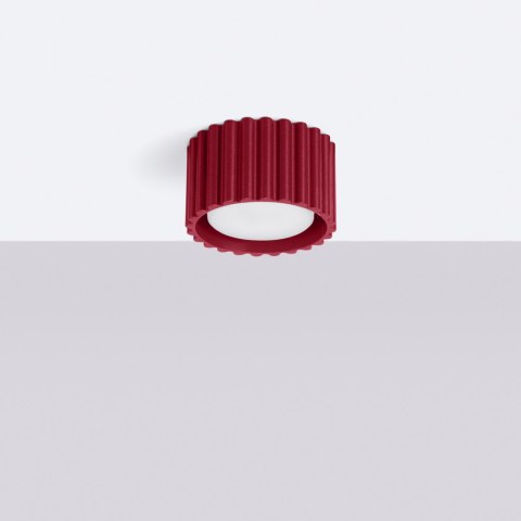 Sollux Lighting Plafon AURA 1 burgund Gx53