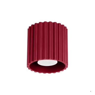 Sollux Lighting Plafon AURA 1 burgund GU10