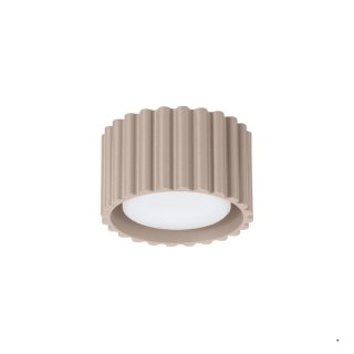Sollux Lighting Plafon AURA 1 taupe Gx53