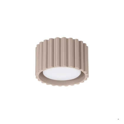 Sollux Lighting Plafon AURA 1 taupe Gx53