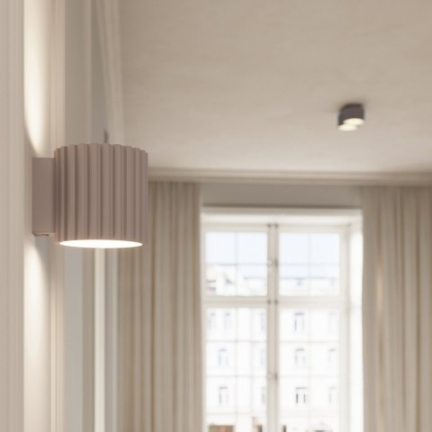 Sollux Lighting Plafon AURA 1 taupe Gx53