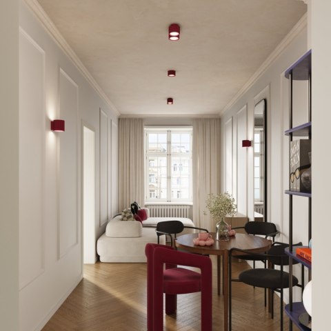 Sollux Lighting Plafon AURA 2 burgund Gx53