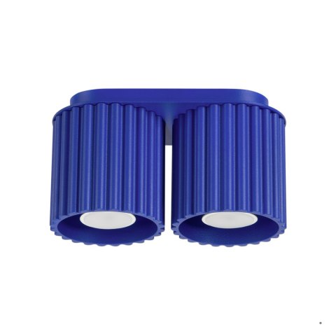Sollux Lighting Plafon AURA 2 ultramaryna GU10