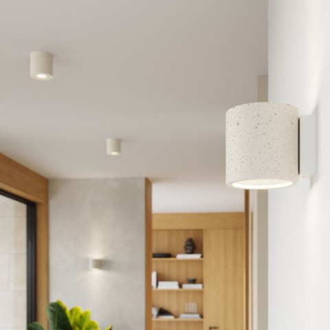 Sollux Lighting Plafon ORBIS beton beżowy
