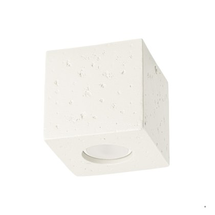 Sollux Lighting Plafon QUAD beton beżowy