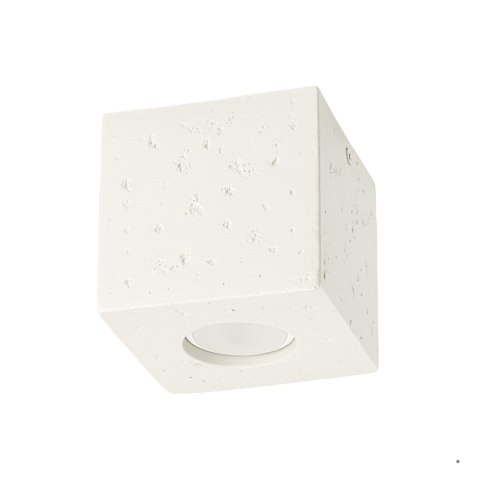 Sollux Lighting Plafon QUAD beton beżowy