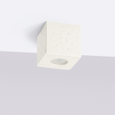 Sollux Lighting Plafon QUAD beton beżowy