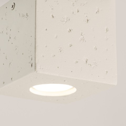 Sollux Lighting Plafon QUAD beton beżowy
