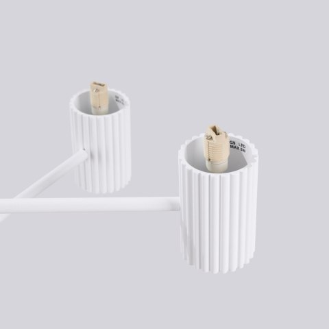 Sollux Lighting Żyrandol HALO 6 biały
